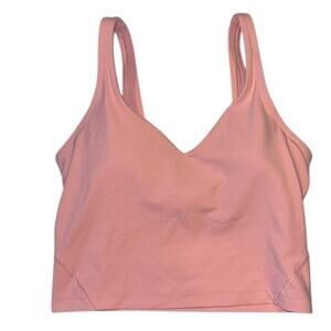 LULULEMON Pink Tank Top in Size 6 Pink Puff